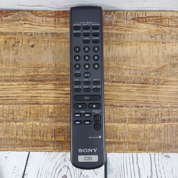 SONY RM-DC355 Remote Control For 5 Disc CD CDP-CE245 CDP-CE275 & More BRAND NEW - Picture 2 of 5